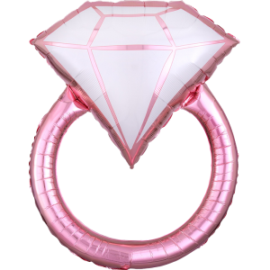 GLOBOS SUPERSHAPE ANILLO DESPEDIDA DE SOLTERA