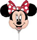 GLOBO MINNIE MOUSE 14¨ ROJA