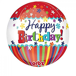 ORBZ HAPPY BIRTHDAY ROJO