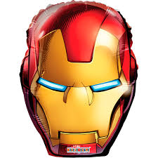 GLOBO 18"CABEZA IRONMAN