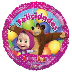 GLOBO MASHA Y EL OSO 18¨