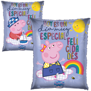 PEPA Y GEORGE GLOBO 22"