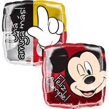 GLOBO MICKEY MOUSE 18¨ UNA ARRUGA MAS