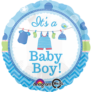GLOBO ES NIÑO 18" IT'S A BABY BOY