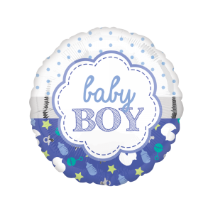 GLOBO ES NIÑO 18" BABY BOY