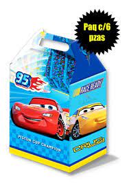CAJA DULCERA CHICA CARS