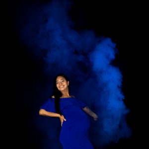 BOMBA DE HUMO COLOR AZUL