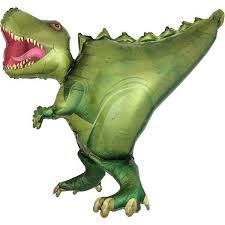GLOBO T REX VERDE SUPER SHAPE