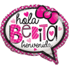 GLOBO ES NIÑA 18" HOLA BEBITA