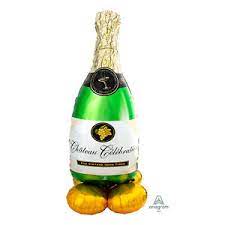 GLOBO METALICO AIRLOONZ BOTELLA DE CHAMPAGE