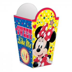 CAJA PALOMERA MINNIE MOUSE ROJA
