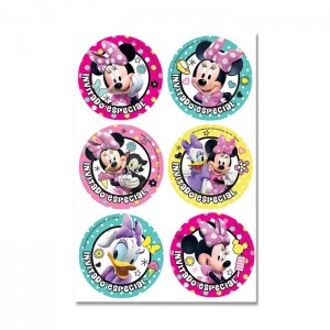 DISTINTIVOS MINNIE MOUSE ROSA