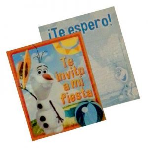 INVITACIONES OLAF