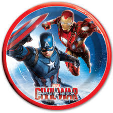 PLATO PASTELERO AVENGERS