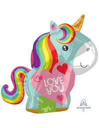 GLOBO UNICORNIO LOVE 18¨