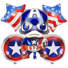 CAPITAN AMERICA SET DE GLOBOS
