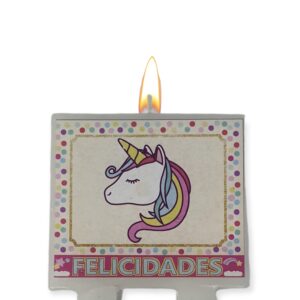 VELA CUADRADA UNICORNIO
