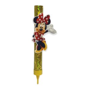 MINIE ROJA VELA DE CHISPA