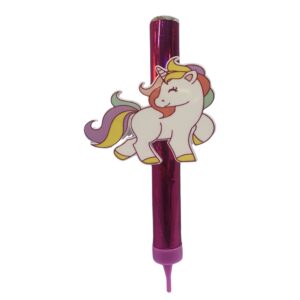 UNICORNIO BEBE VELA  DE CHISPA