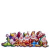7 ENANOS DE BLANCA NIEVES FIGURA MDF