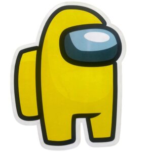 AMOUNG US AMARILLO FIGURA MDF