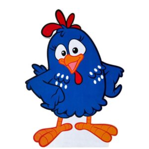 GALLINITA PINTADITA MDF