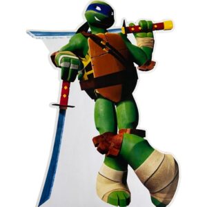 LEONARDO TORTUGA NINJA FIGURA MDF