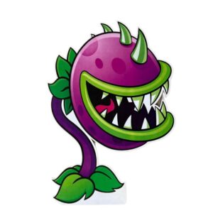 PLANTA CARNIVORA DE PLANTAS VS ZOMBIES FIGURA DE MDF