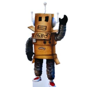 ROBLOX ROBOT FIGURA MDF