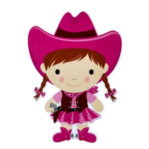 VAQUERITA TEMA VAQUERO FIGURA MDF