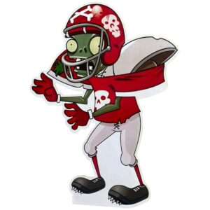 ZOMBIE AMERICANO DE PLANTAS VS ZOMBIES FIGURA DE MDF
