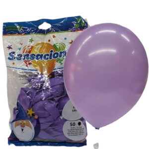 Globo Látex Lila  9"