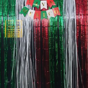DECORACION VIVA MEXICO CON BANDERIN
