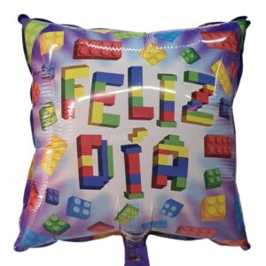 LEGO FELIZ DIA  GLOBO 18¨