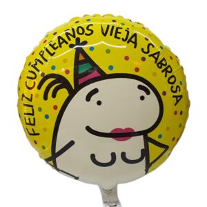 FELIZ CUMPLEAÑOS VIEJA SABROSA GLOBO 18"