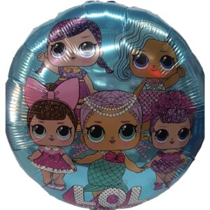 LOL AZUL GLOBO 18¨