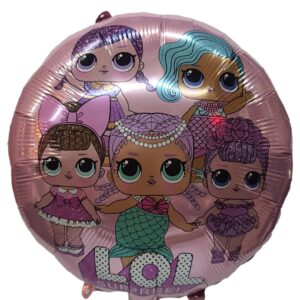 LOL ROSA GLOBO 18¨