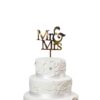 CAKE TOPPER MR &MRS