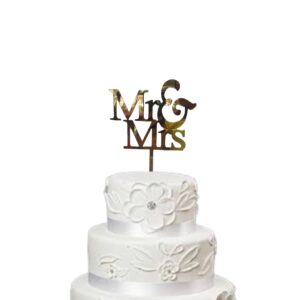 CAKE TOPPER MR &MRS