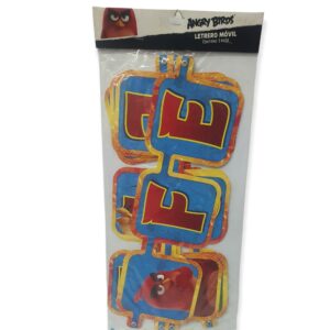 ANGRY BIRDS RED LETRERO MOVIL