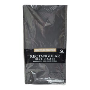 MANTEL NEGRO RECTANGULAR